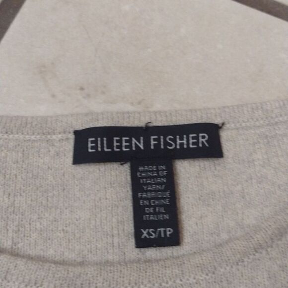Eileen Fisher Wool Sleeveless Tunic light grey size XS - Picture 8 of 10